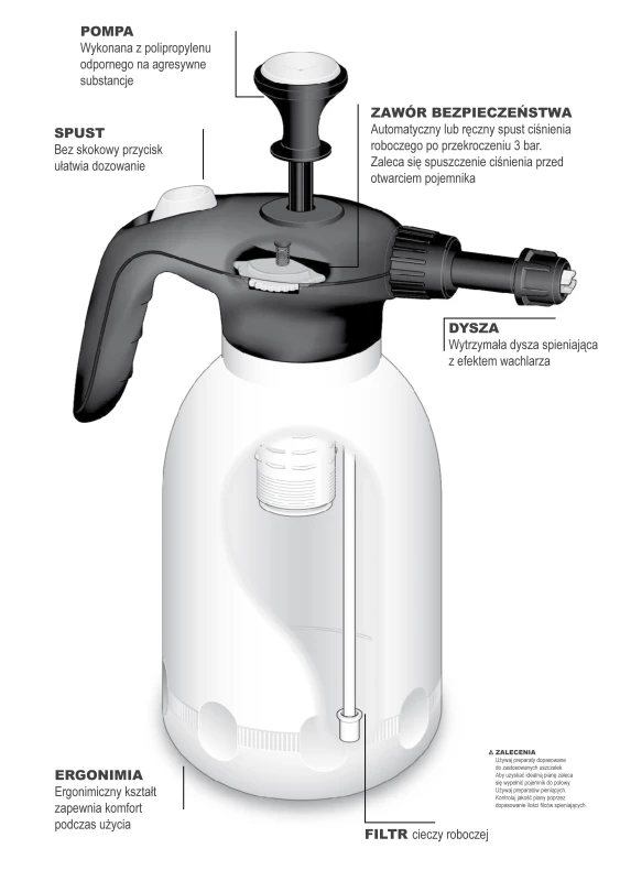 Epoca FOAMER TEC TWO 2l  Pianownica