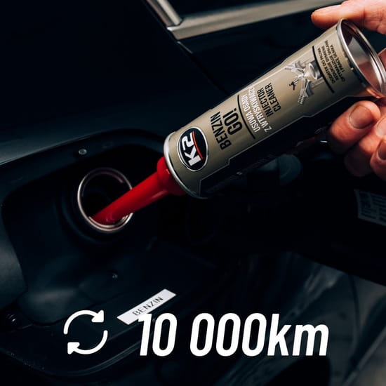 K2 Benzin Go! 250ml - dodatek do paliwa, czyści wtryskiwaczy