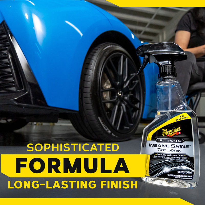 Meguiar's Ultimate Insane Shine Tire Spray 473ml połysk opon