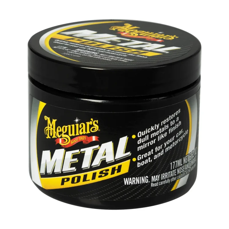 Meguiar's Metal Polish 170g – pasta do polerowania metalu, chromu