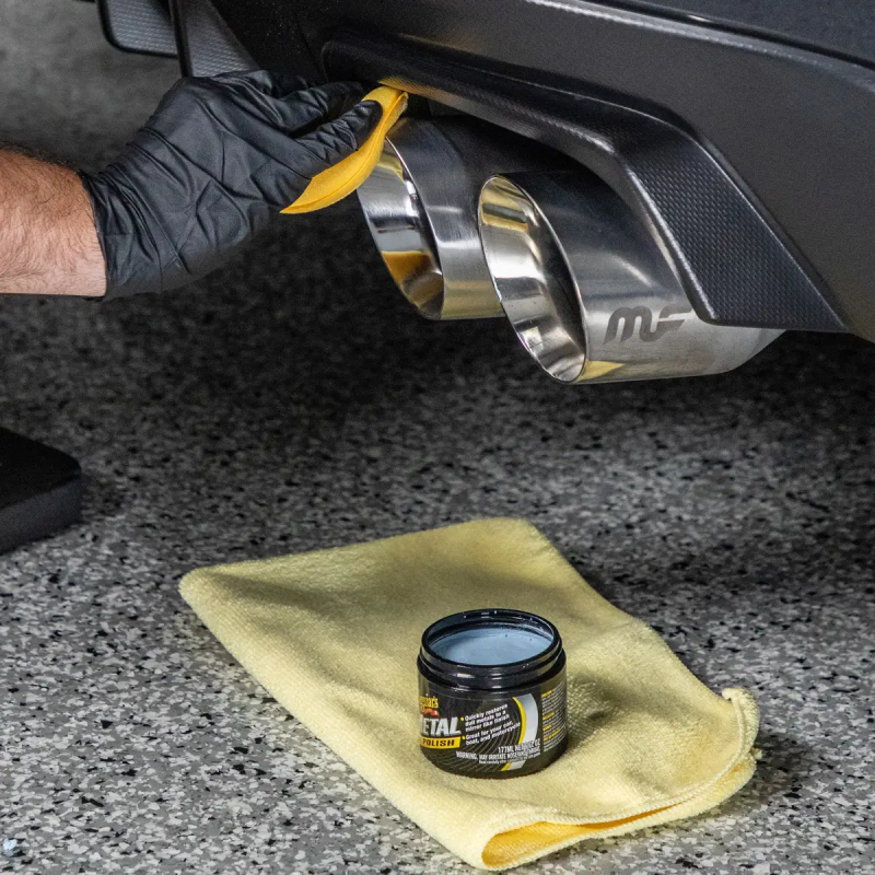 Meguiar's Metal Polish 170g – pasta do polerowania metalu, chromu