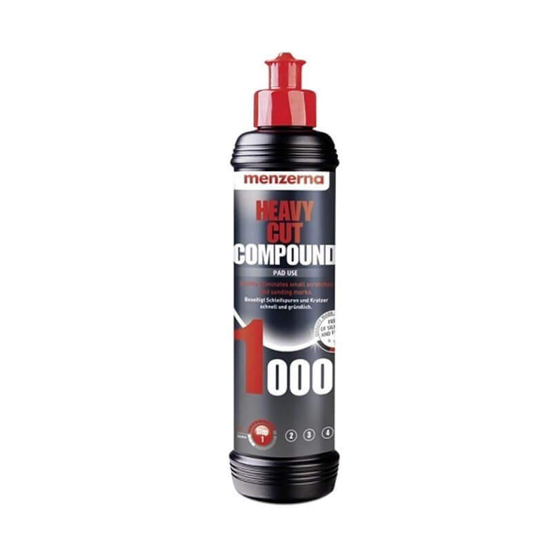 Menzerna Heavy Cut Compound 1000 250ml - Agresywna pasta do lakieru