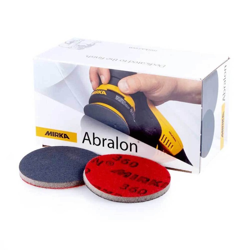 Mirka Abralon 77mm P360 – krążek ścierny na gąbce pod polerkę