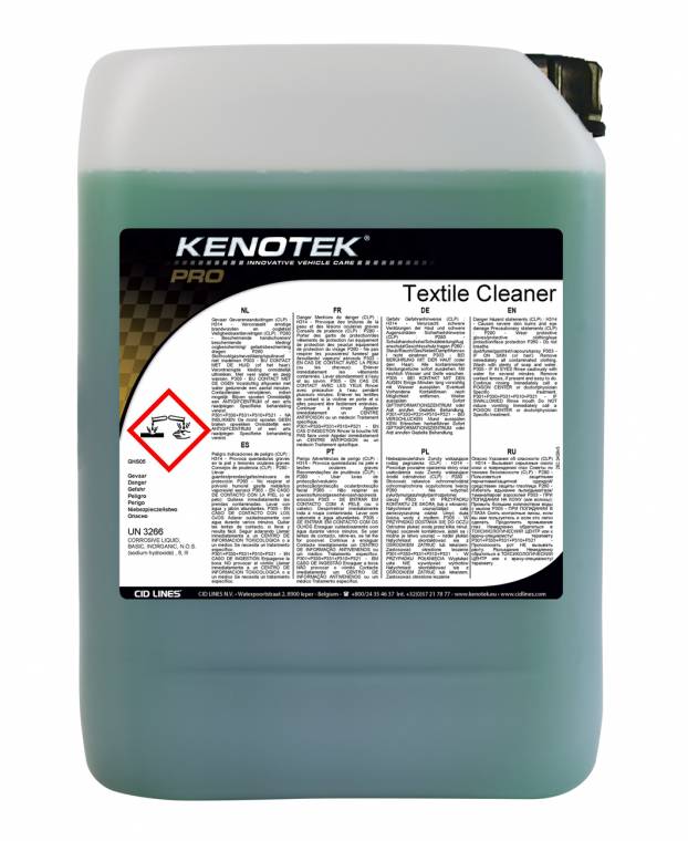 Kenotek Textile Cleaner 10L do tapicerki i tekstyliów