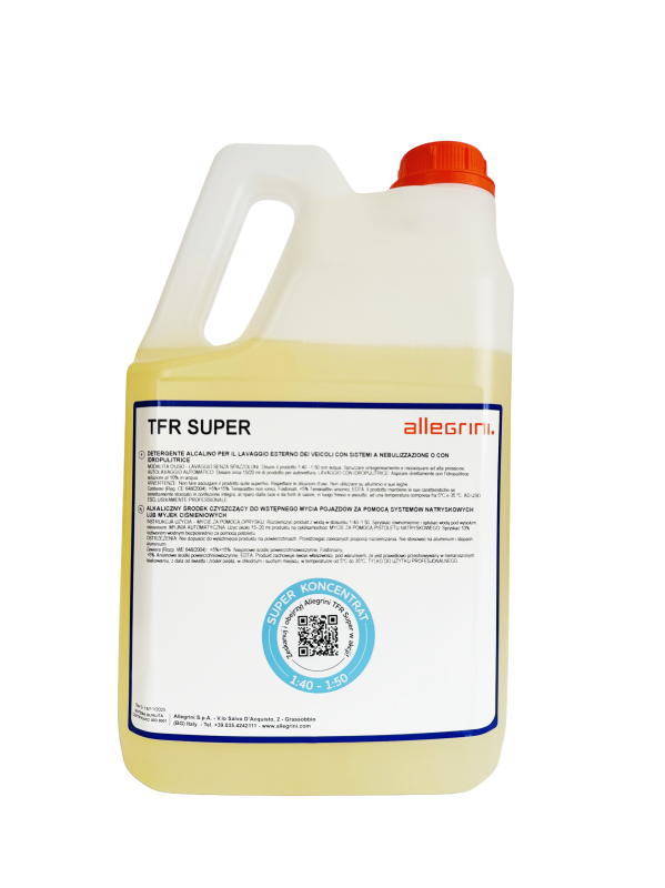 Zestaw Allegrini Super TFR 5L + Opryskiwacz 1L do mycia bezdotykowego