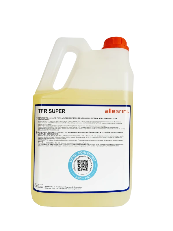 Zestaw Allegrini Super TFR 5L + Opryskiwacz 1L do mycia bezdotykowego