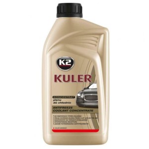 K2 Kuler 1L Płyn do chłodnic -35°C czerwony - gotowy G12+