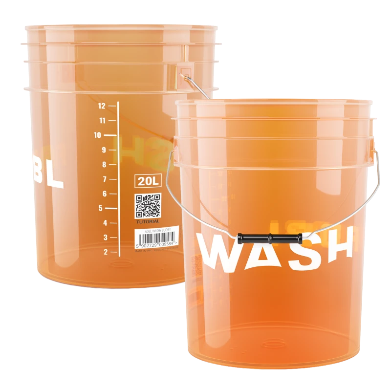 ADBL zestaw 2 wiadra + 2 Dirt Blocker + rękawica z mikrofibry