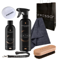 Fresso zestaw do skór odżywka 250ml i cleaner 500ml na prezent