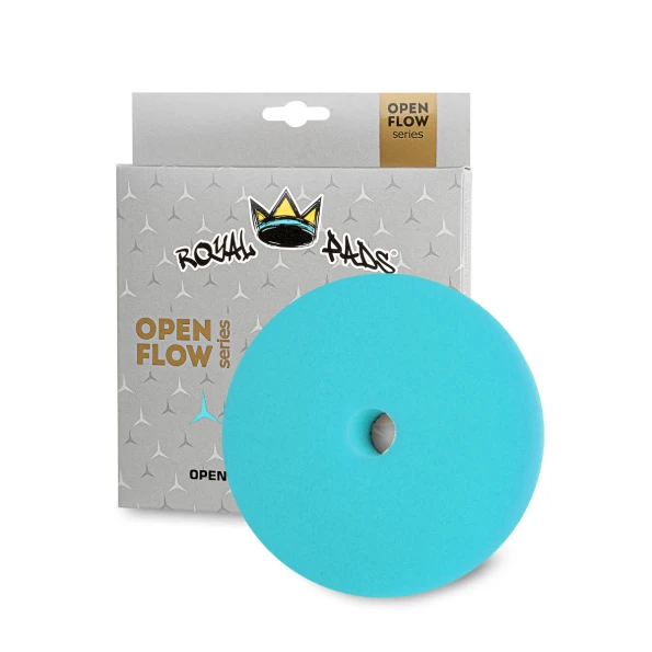 Royal Pads Open Flow Finish Light Blue 130mm – pad wykańczający