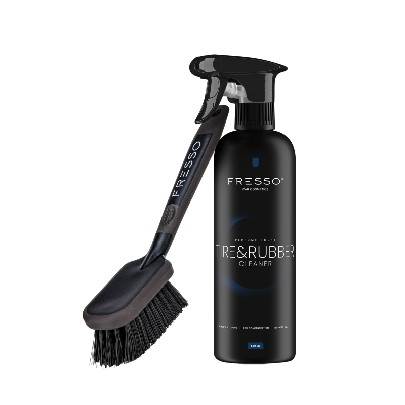 Fresso Tire & Rubber Cleaner 0,5L + Fresso Tire Brush zestaw do opon