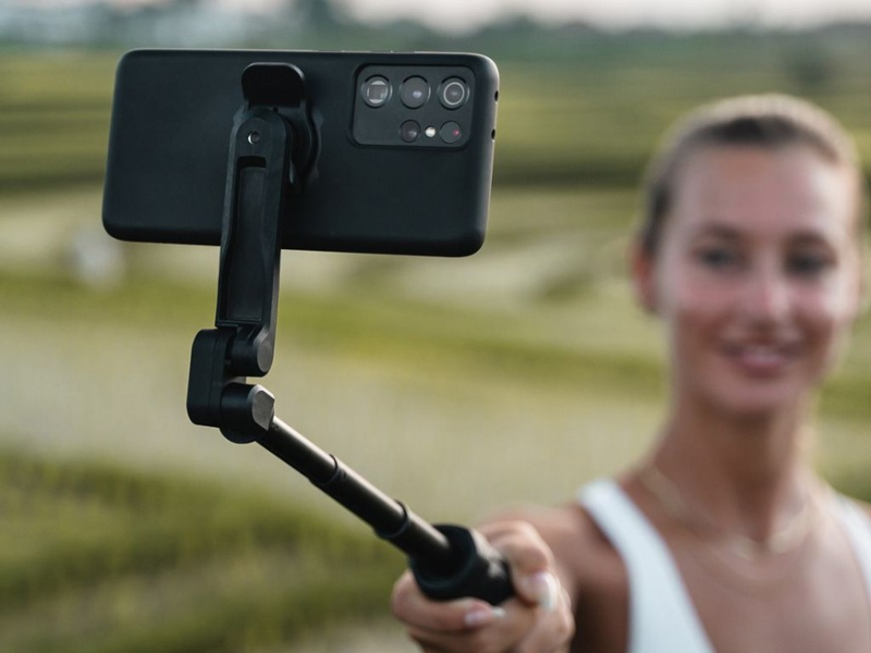 Quad Lock Tripod Selfie Stick | Mini Statyw do telefonu 2w1