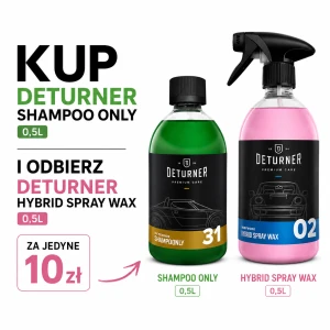 Deturner Shampoonly 0,5L + Hybrid Spray Wax 0,5L (Zestaw promocyjny)