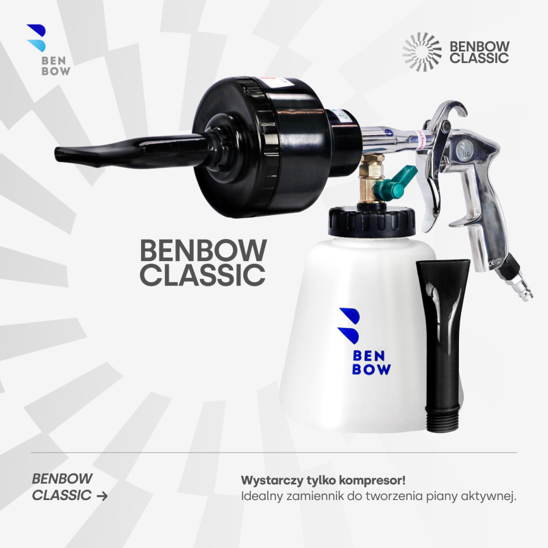 BenBow 012 Classic Pianownica Pneumatyczna Black 1L
