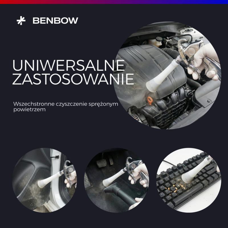 BenBow Classic 008 — pistolet do przedmuchiwania z efektem wiru