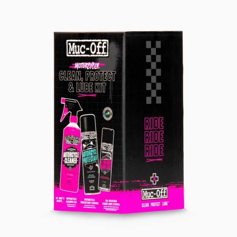 Muc-Off 21382 Motorcycle Clean Protect Lube Kit V2 - Zestaw do motocykla