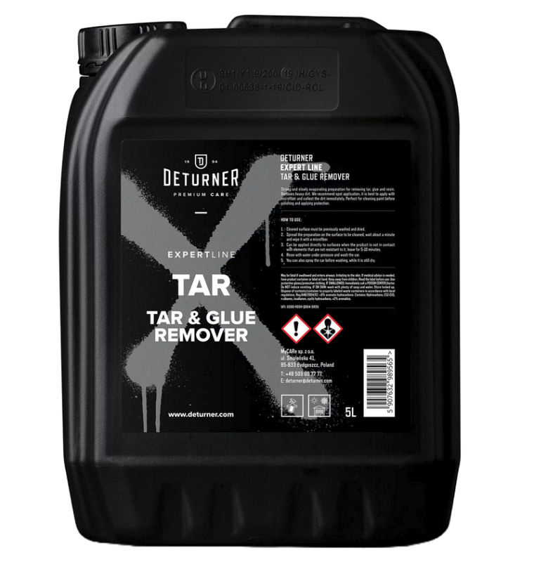 Deturner Tar 5L - preparat do usuwania smoły i kleju