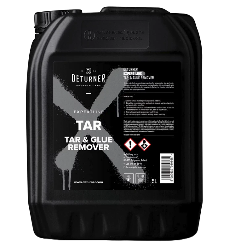 Deturner Tar 5L - preparat do usuwania smoły i kleju
