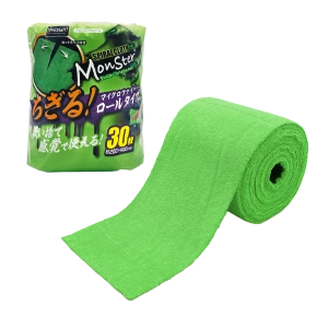 Prostaff Microfiber Cloth Green Color Monster – Mikrofibra na Rolce 30 Szt