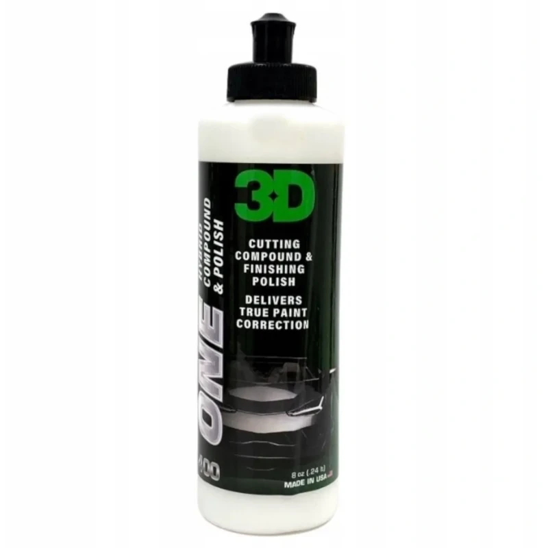 3D One Hybrid 237 ml – Pasta Polerska One Step do Korekty Lakieru