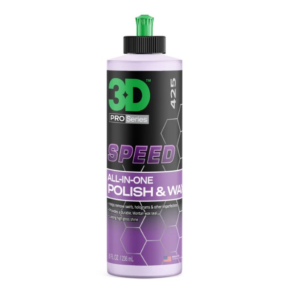 3D Speed All In One 237ml – pasta polerska 3w1 korekta i ochrona lakieru