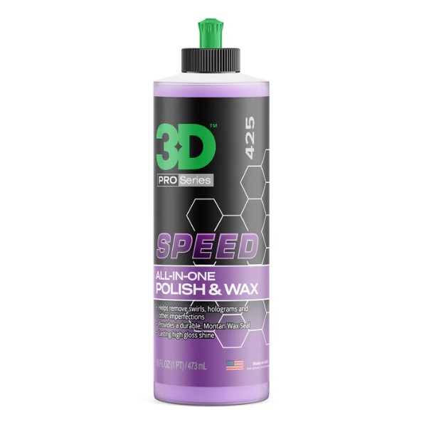 3D Speed All In One 473ml – pasta do korekty i zabezpieczenia lakieru
