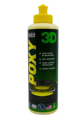 3D Car Care POXY Montan Wax & Sealant 237ml – hybrydowy wosk