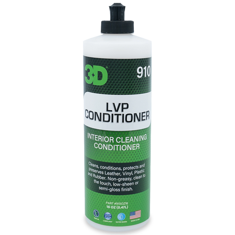 3D Car Care LVP Conditioner 473ml  Skóra Winyl Plastik