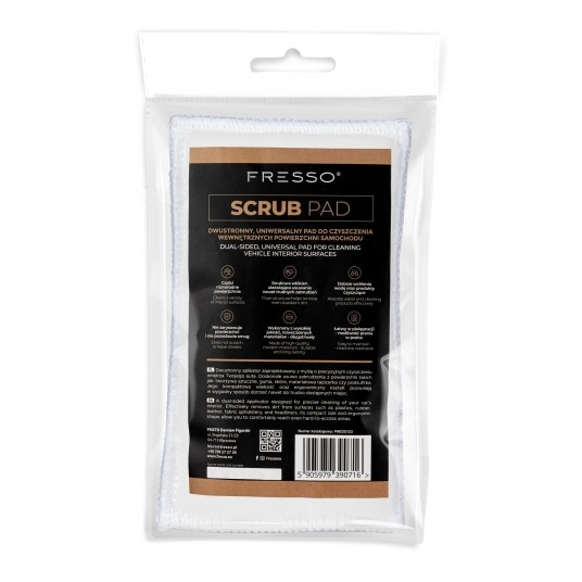 Fresso Scrub and Shine Pad dwustronny do czyszczenia wnętrza auta