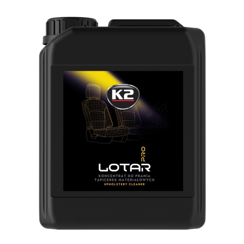 K2 Lotar PRO 5L Koncentrat do Prania Tapicerki Materiałowej