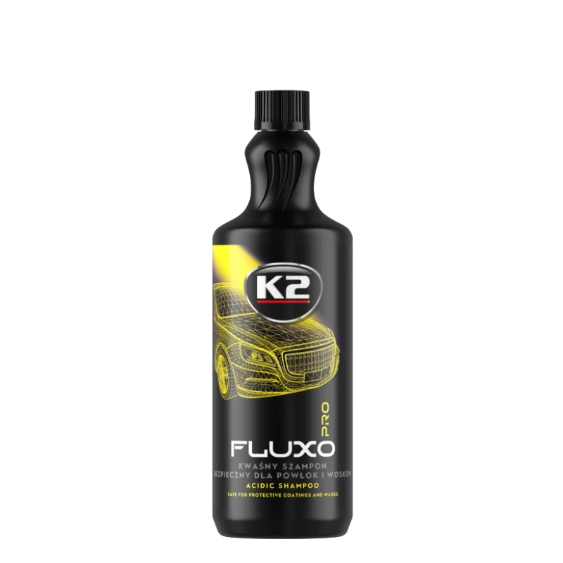 K2 Fluxo PRO — kwaśny szampon 1 l do powłok i wosków