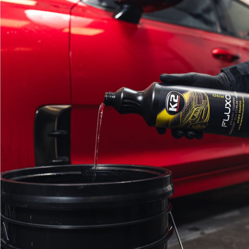 K2 Fluxo PRO — kwaśny szampon 1 l do powłok i wosków