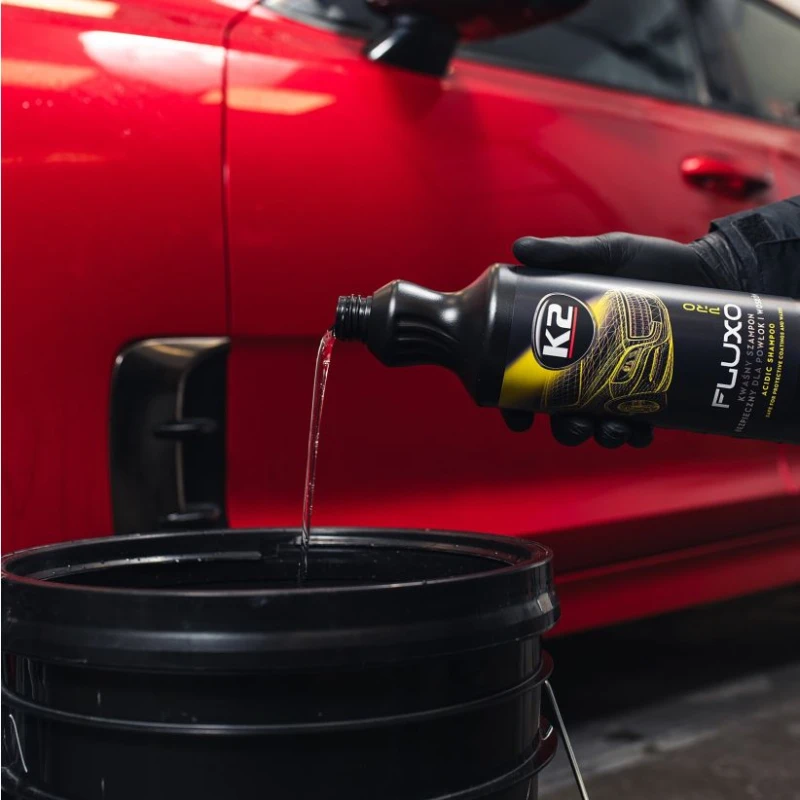 K2 Fluxo PRO — kwaśny szampon 1 l do powłok i wosków