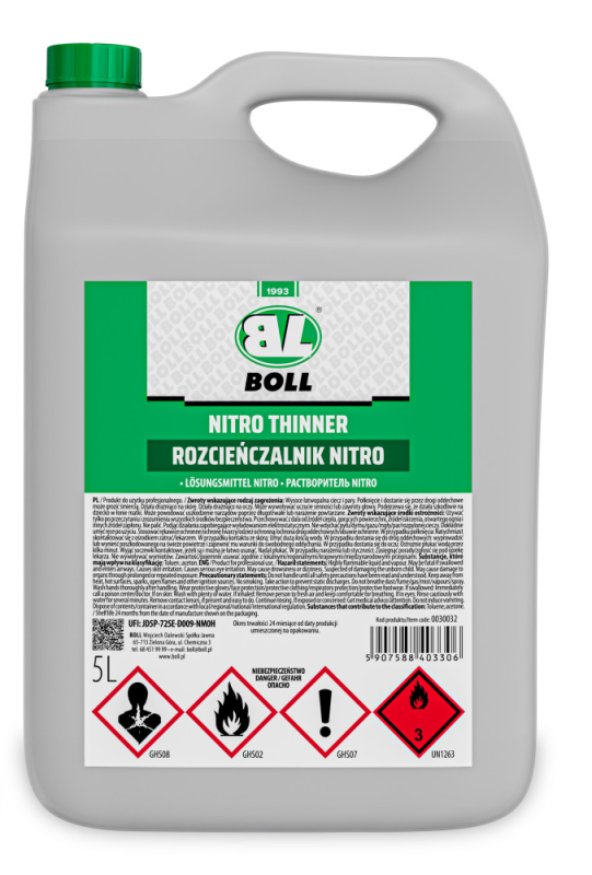 BOLL Rozcieńczalnik Nitro 5L do farb i lakierów