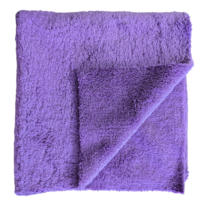 Kaiser DUO Fioletowa Blaze mikrofibra 40x40 bezszwowa ultra miękka 10szt