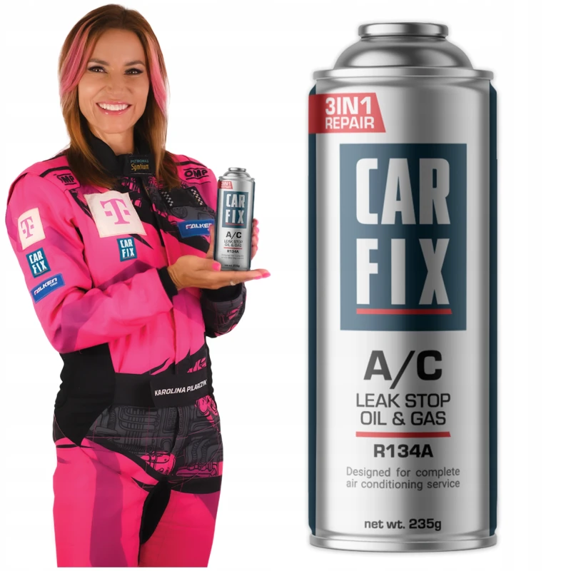 CARFIX GAZ A/C R134A 3w1 400ml — sama puszka