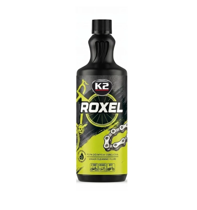 K2 Roxel 1L – płyn do czyszczenia łańcucha rowerowego, skuteczne odtłuszczanie