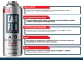 CarFix A/C zamiennik R1234YF PRO 5w1 400ml  wąż  adapter - klimatyzacja