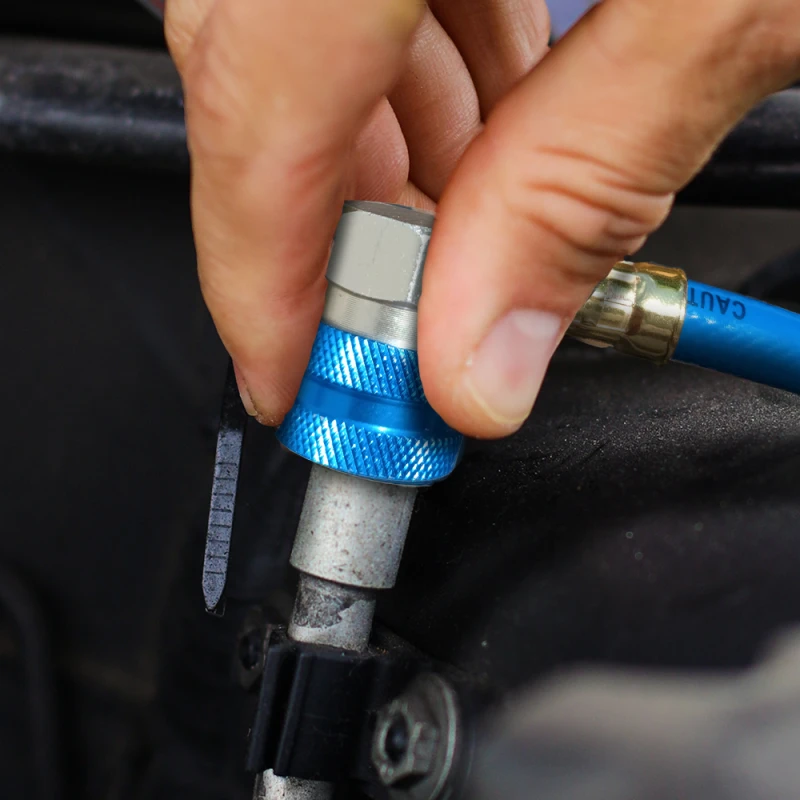 CarFix A/C zamiennik R1234YF PRO 5w1 400ml  wąż  adapter - klimatyzacja
