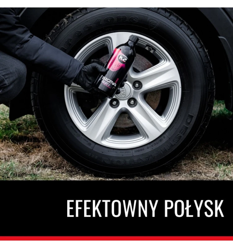 K2 Sigma Pro 1L – dressing do opon efekt mokrej opony, wiśnia