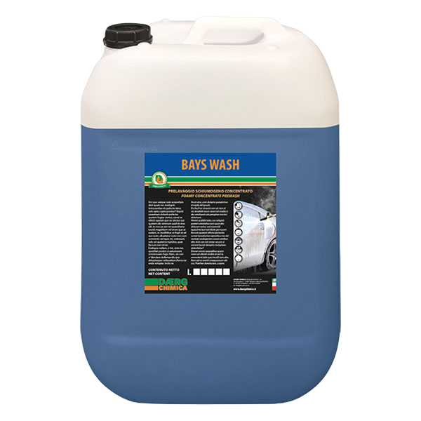 Daerg Chimica Bays Wash piana aktywna zasadowa 25kg efekt śniegu