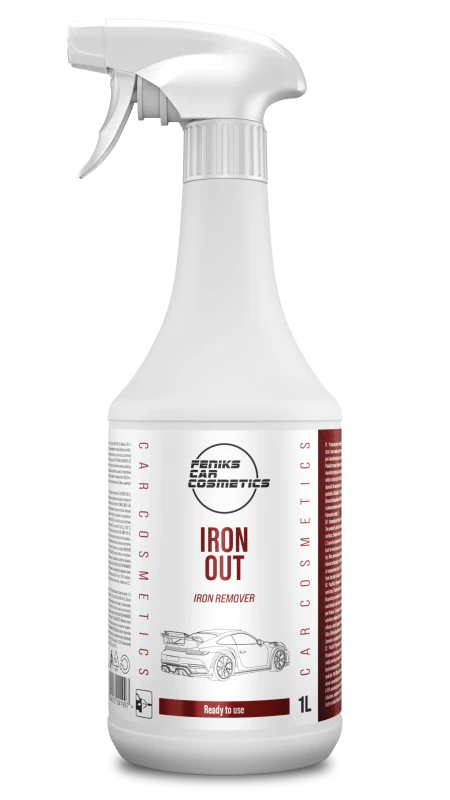 Feniks Iron Out 1L - deironizer do felg i lakieru, usuwa opiłki metalu