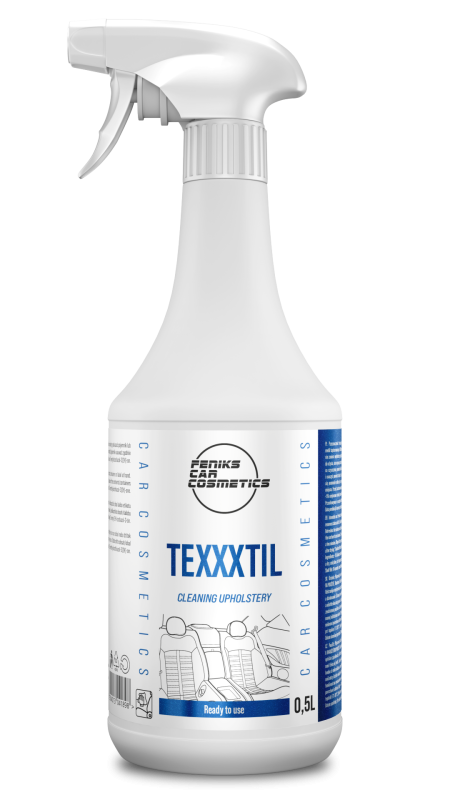 Feniks Texxxtil 500ml - płyn do czyszczenia tapicerki i tekstyliów