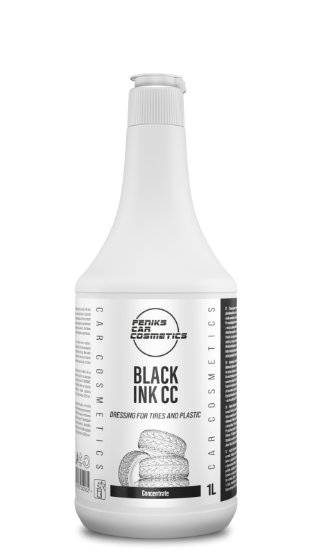 Feniks Black Ink CC 1L – dressing do opon, gumy i plastiku, satyna