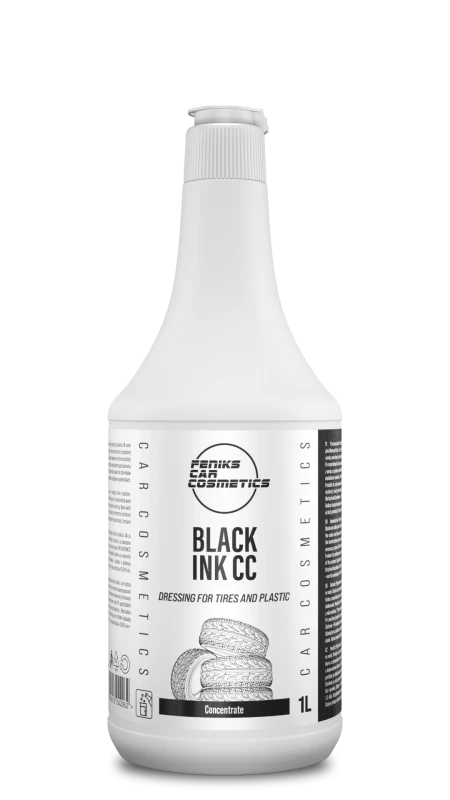 Feniks Black Ink CC 1L – dressing do opon, gumy i plastiku, satyna