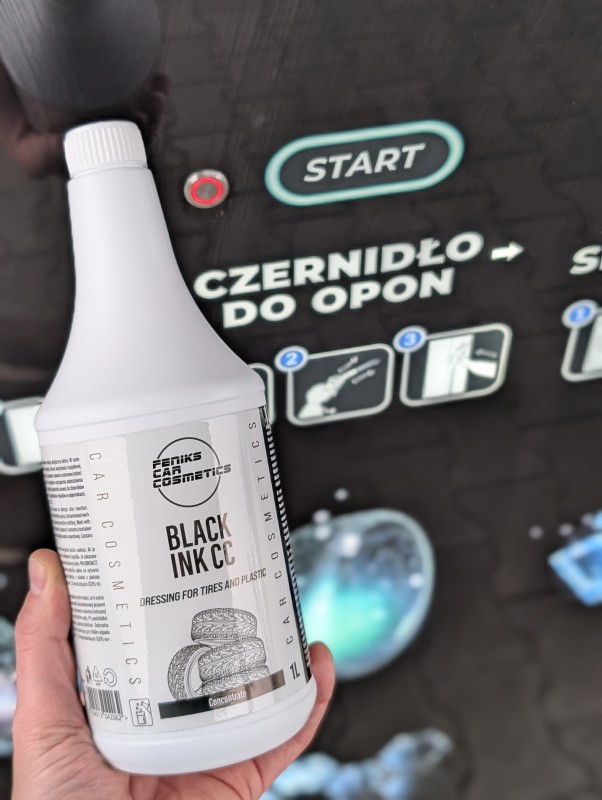 Feniks Black Ink CC 1L – dressing do opon, gumy i plastiku, satyna
