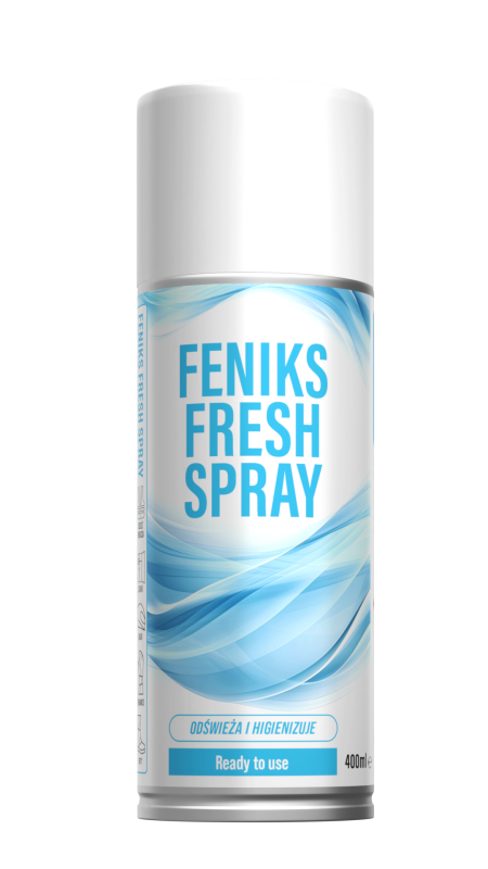 Feniks Fresh - spray odświeżający do kasków, obuwia, odzieży BHP 400ml
