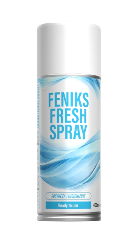 Feniks Fresh - spray odświeżający do kasków, obuwia, odzieży BHP 400ml