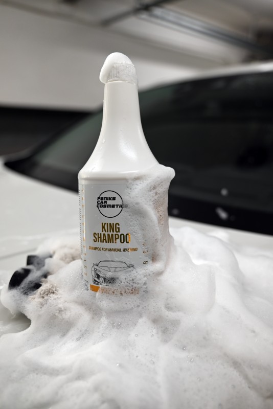 Feniks King Shampoo 1L - koncentrat, szampon do mycia auta, gęsta piana