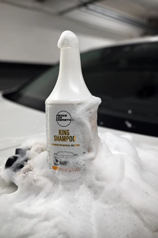 Feniks King Shampoo 1L - koncentrat, szampon do mycia auta, gęsta piana